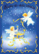 ANGELO Buon Anno Natale Vintage Cartolina CPSM #PAH365.IT - Angels