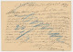 Briefkaart G. 12 Firma Blinddruk Den Haag 1877 - Ganzsachen