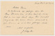 Briefkaart G. 228 / Bijfrankering Den Burg Texel - Lisse 1940 - Ganzsachen