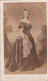 REINE DES BELGES Photo Originale CDV Portrait De S.M. Marie-Louise D'Orléans Par Le Photographe Franck - Alte (vor 1900)