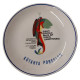 AC - ​​​​UNDERWATER SPEARFISHING WORLD CHAMPIONSHIP  JULY 13 - 20.1987  ISTANBUL, TURKEY  HAND PAINTED PORCELAIN PLATE - Autres & Non Classés