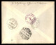MASNOU BARCELONA CC CERTIFICADA 1948 A USA AEREA CON AMBULANTE EMPALME BARNA CERTIFICADO 4 - Cartas & Documentos