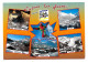 Delcampe - (74). Samoens Ed Jansol N° VA 758 Vue Aerienne 1 Pli & E8658 Cascade Du Mont D'Ant. Edelweis & Le Grand Massif - Samoëns