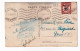 Carte Postale 1939 Monaco Monte Carlo Pour Paris Timbre Taxe Surcharge - Taxe