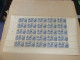 N° 607 En Feuille  De  25 Timbres Entières Neuves - Full Sheets