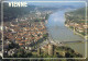 38 - Vienne Sur Le Rhône - La Ville Et La Vallée Du Rhône - Au Premier Plan, Ruines De La Bâtie - Vienne