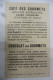 Chromo Chocolat Café Des Gourmets - En Tunisie - Intérieur De Café 1900 - Thee & Koffie