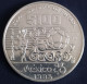 MEXICO 1985 $100 WORLD SOCCER CUP Mexico 86 .720 Series Silver Coin, Nice, Bargain Priced, Original Shine - México