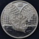MEXICO 1992 AMERICA - EUROPE THE WORLDS Ship & Map Large 1.5 Oz. (approx.) Silver Piece, Scarce, Nice - Mexique