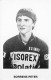 Velo - Cyclisme - Coureur Cycliste Belge  Peter Borrens - Team Isorex - 1981  - Non Classés