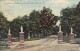 United States PPC Entrance Woodlawn Park, Saratoga Springs, N. Y. SARATOGA SPRINGS 1910? Booklet 3-Sided Perf. (2 Scans) - Saratoga Springs