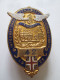 Rare! International Railway Congress London 1925 Delegate's Badge(number 42),size=44 X 28 Mm - Transport Und Verkehr