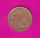 Germany, D 2004- 5 Euro Cent- Nickel Brass- Obverse Oak Leaf. Reverse Denomination- BB, VF, TTB, SS- - Germany