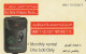 PHONE CARD EMIRATI ARABI  (CZ2468 - Emiratos Arábes Unidos