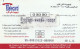 PREPAID PHONE CARD EGITTO  (CZ2198 - Egipto