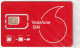 GSM SIM VODAFONE  (CZ2151 - [2] Sim Cards, Prepaid & Refills