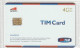 GSM SIM TIM   (CZ2140 - [2] Handy-, Prepaid- Und Aufladkarten