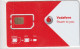 GSM SIM VODAFONE  (CZ2134 - [2] Handy-, Prepaid- Und Aufladkarten