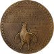 France, Médaille, Hommage Au Général Pershing, 1918, Bronze, Pillet, SPL - Autres & Non Classés