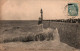 N°2437 W -cpa Le Tréport -la Jetée Par Gros Temps -le Phare- - Le Treport