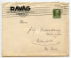 Germany 1928 Cover & Invoices; Leipzig (Messestadt) - RAVAG, Rauchwaren-Versteigerungs; 30pf. Lessing - Storia Postale