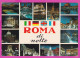 293981 / Italy - ROMA Di Notte Night  Flags Germany United Kingdom France PC 1973 USED 90 L Coin Of Syracuse - 1971-80: Marcofilie