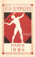 Delcampe - JEUX OLYMPIQUES 1924 - Série Complète Des 8 Cartes Dans Sa Pochette D'origine - Superbe état - RARE - Olympische Spelen