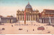 Italie Rome Roma Sint Pieter Tramway Plakrest Boven Aan Kaart Achterzijde - Tram