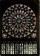 Art - Vitraux Religieux - Paris - Cathédrale Notre Dame - La Rosace Sud - CPM - Voir Scans Recto-Verso - Schilderijen, Gebrandschilderd Glas En Beeldjes