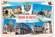 01 - Bourg En Bresse - Multivues - Blasons - Oiseaux - Flamme Postale - CPM - Voir Scans Recto-Verso  - Autres & Non Classés