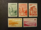 MONACO, Années 1946 à 1954, YT N° 277-311A-312-313B-397 Neufs MH - Unused Stamps