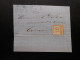 Nordd. Postbezirk  Mi 5 - 10C - Brief-Fragment  Nordd. Bund (Okkupationsgebiete) - Fragment  23.9.71 - Cartas & Documentos