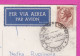293988 / Italy - VENEZIA Veduta Aerea Aerial View PC 1965 Per Via Aerea USED 90 L Coin Of Syracuse Italia Italie Italien - 1961-70: Poststempel