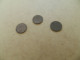 Lot De  Trois  Monnaies  1 Centime  1911   Une  1912  Deux - Alla Rinfusa - Monete