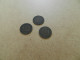 Lot De  Trois  Monnaies  2  Centimes    1854 B -1853 B  1856 B   Napoléon  III  Tete  Nue - Lots & Kiloware - Coins