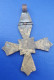 Grande Croix Pectorale éthiopienne Ancienne - Cuivre Argenté - Religious Medal - Godsdienst & Esoterisme