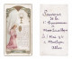 Montluçon, 1re Communion De Marie-Louise Chaput, 1911, Ange, éd. Blanchard N° 2185 - Devotion Images