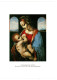 Madonna And Child (The Litta Madonna), Leonardo Da Vinci Unused Art Postcard. Publisher Aurora Art Leningrad USSR 1980 - Paintings