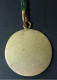 Médaille Religieuse Début XXe Plaqué Or "Sainte Marie" Grav.: Gaston Bigard - Religious Medal - Religion & Esotericism