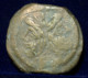 3 - EXTRAORDINARIO  AS  DE  JANO - SERIE SIMBOLOS -  ANCLA - MBC - Republiek (280 BC Tot 27 BC)