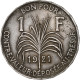 Guadeloupe, Franc, 1921, Paris, Cupro-nickel, TTB, KM:46 - Otros & Sin Clasificación