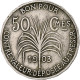 Guadeloupe, 50 Centimes, 1903, Paris, Cupro-nickel, TB+, KM:45 - Sonstige & Ohne Zuordnung