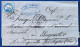 Lettre 8 AOUT 1869 Lauré N°29I Oblitéré GC 3981 + Dateur  " TOULON S MER " Pour L'ile De Porquerolles Sur Un Bateau ! - 1863-1870 Napoleone III Con Gli Allori