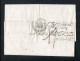 "ITALIEN" 1840, Vorphila-Brief Mit L1 "VITERBO" Und K2 "ADMINISTRAZIONE" (B1192) - ...-1850 Préphilatélie