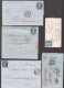 Un Lot De 15 Lettres Ou Enveloppe  Type : Sage &   Napoléon III  &  Précurseurs  Marques Postales - 1849-1876: Classic Period