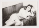 Sexy Leggy Young Woman, Portrait In Bed, Vintage Orig Photo Pin-up 13x9.2cm. (50887) - Pin-up