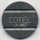 Bolívia Telephone Token  COTEL LA PAZ /  F Inside Triangle   1988 - Monétaires / De Nécessité