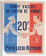 Affiche POUR LEUR RETOUR Comité D'accueil Du Canton De FIRMINY Loire, Censure PE 6410 Ed. Coignet, Berger Saint Etienne - 1939-45