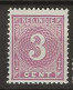 1883 MNH Nederlands Indië NVPH 20 Postfris** - Indie Olandesi