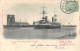 Egypt - Suez Canal - Italian Battleship Entering The Canal - Publ. W. Hagelberg  - Suez